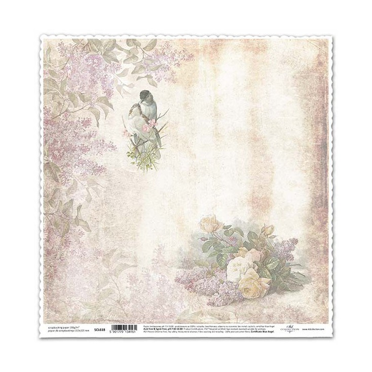 Scrapbooking paper -ITD Collection - SCL618