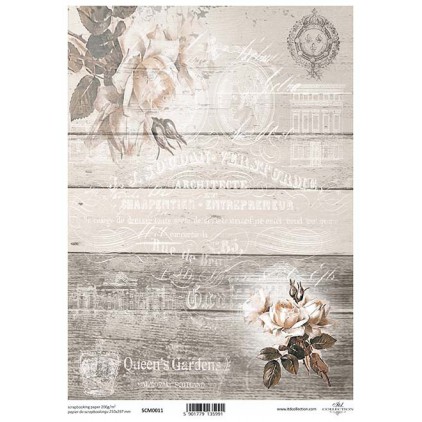 Scrapbooking paper A4 - SCM011 - ITD Collection