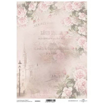 Scrapbooking paper A4 - SCM013 - ITD Collection
