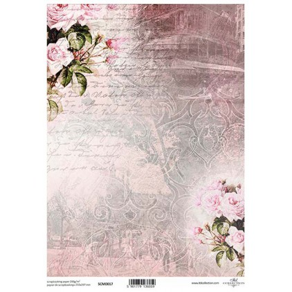 Scrapbooking paper A4 - SCM017 - ITD Collection