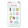 Set enamel epoxy stickers - Everyday 1- scrapberry's