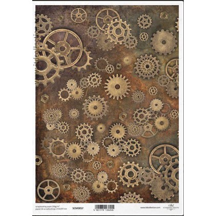 Scrapbooking paper A4 - SCM057 - ITD Collection