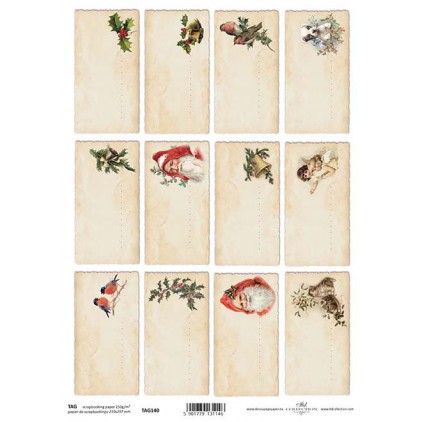 Scrapbooking paper - TAG0140 - ITD Collection