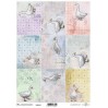 Scrapbooking paper - TAG0145 - ITD Collection