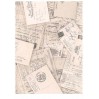 Zestaw papierów do scrapbookingu - A4 - SCRAP017 - ITD Collection