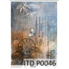 Papier pergaminowy drukowany, kalka - P0046- ITD Collection