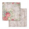 Set of scrapbooking papers - Stamperia - Roses & Laces - SBBL25