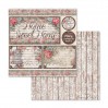 Set of scrapbooking papers - Stamperia - Roses & Laces - SBBL25