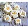 A set of paper flowers - cream -170122 - 6 pieces