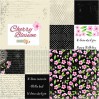 Mały bloczek papierów do scrapbookingu - Studio 75 - Cherry Blossom