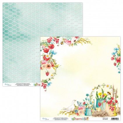 Scrapbooking paper - Mintay Papers - Farmlife 01