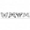 Stemple / pieczątki kauczukowe- Stamperia - Butterflies