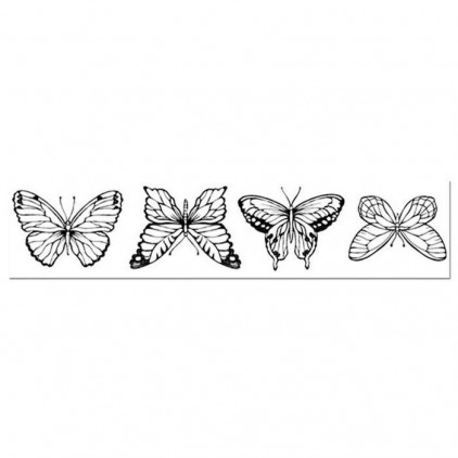 Stemple / pieczątki kauczukowe- Stamperia - Butterflies