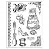 Set of clear stamps - Stamperia - Wedding