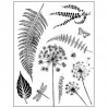 Set of clear stamps - Stamperia - Leaves