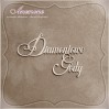 Wycinanka tekturowa - Anemone -Diamentowe Gody (60 rocznica ślubu)