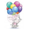 Stemple / pieczątki - Wild Rose Studio - Bunch of Balloons CL453