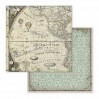 Zestaw papierów do tworzenia kartek i scrapbookingu - Stamperia - Voyages Fantastoques MAXI - SBBXL01