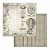 Zestaw papierów do tworzenia kartek i scrapbookingu - Stamperia - Voyages Fantastoques - SBBL53