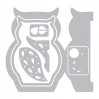 Wykrojnik do wycinania - Sizzix Thinlits 661138 - Card, Owl label fold-a-long