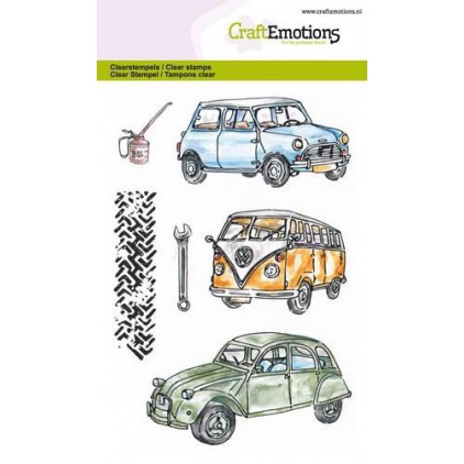 Stemple / pieczątki - Craft Emotions - Classic cars 1