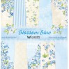 Set of scrapbooking papers - ScrapAndMe - Blossom Blue