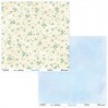 Set of scrapbooking papers - ScrapAndMe - Blossom Blue - 07/08