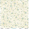 Set of scrapbooking papers - ScrapAndMe - Blossom Blue - 07/08