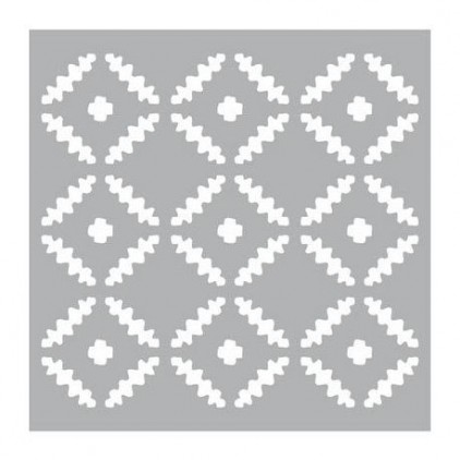 Maska, szablon 14,7x14,7 - Pattern squares - Pronty