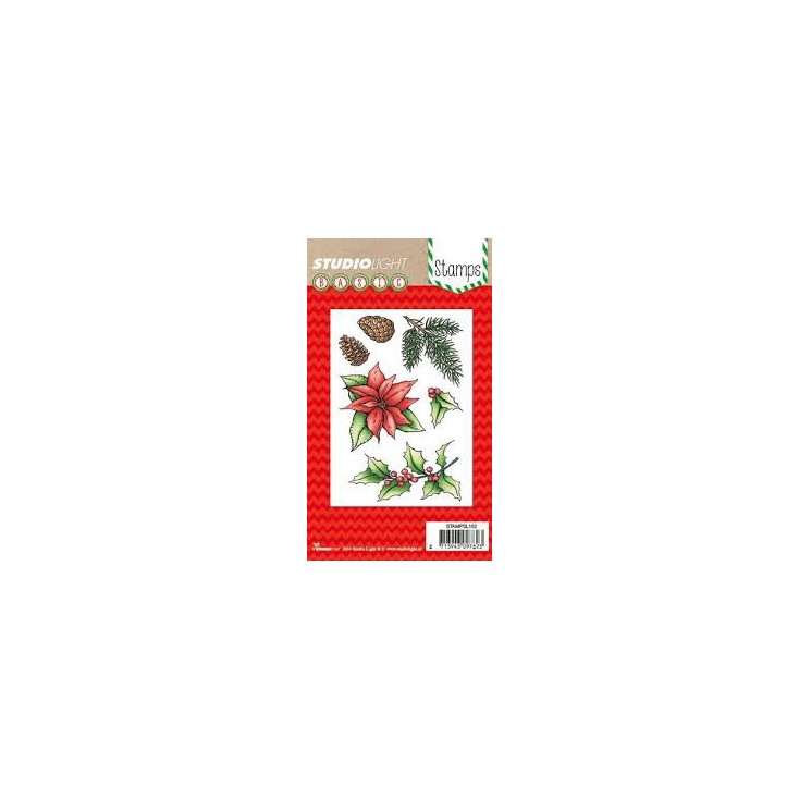 Set of clear stamps - Studio Light - A5 Layered Christmas - STAMPLS09