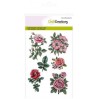 Set of clear stamps - CraftEmotions - A6 - Botanical Rose Garden 1 - 130501/1240