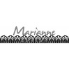 Wykrojniki ALFABET - Marianne Design CraftTables - CR1416