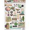 Die Cut Sheet Labels - Studio Light - Romantic Botanic - EASYRB591