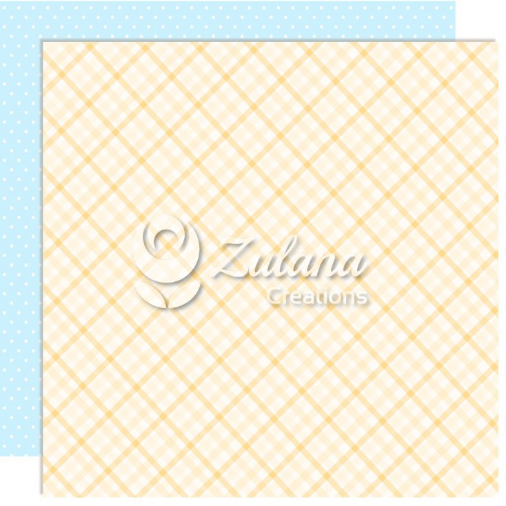 Scrapbooking paper - Zulana Creations - Cute Baby Boy 06