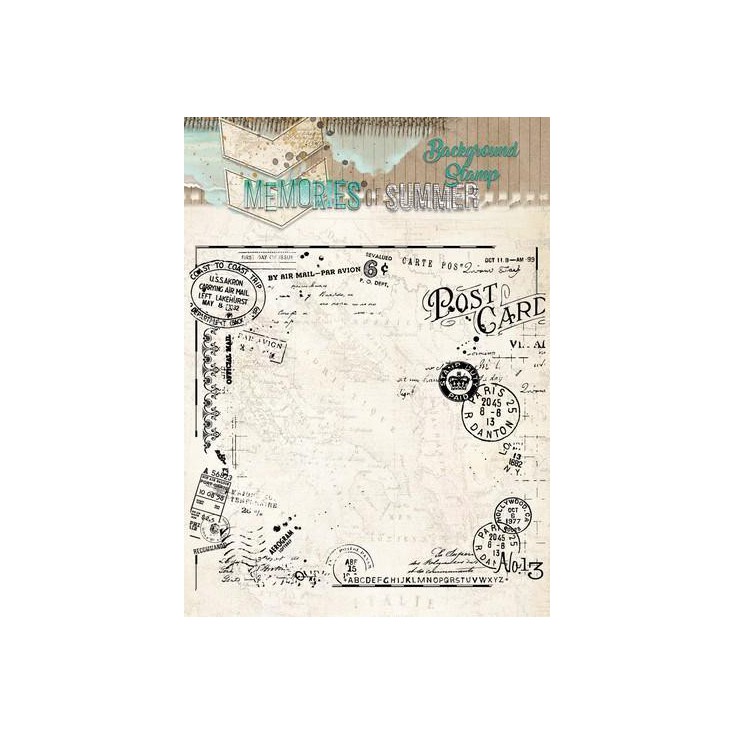 Set of clear stamps - Studio Light - 14x14 - Memories of Summer - STAMPM292