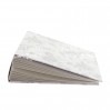 Album base square- Texture - Shabby white - 20x20x7 cm - Fabrika Decoru
