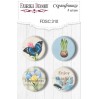 Selfadhesive buttons/badge - Fabrika Decoru - 310 - Botany Spring 4