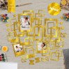 Set of frames - Fabrika Decoru - gold foiled - 39 pcs