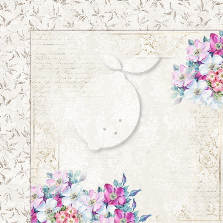 Double sided scrapbooking paper - Next to me 03