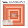 Crealies die - Squares -CLNestXXL08 - 12 pcs