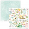 Scrapbooking paper - Mintay Papers - Paradise 09