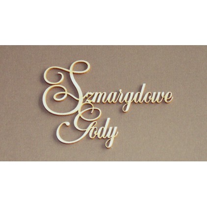 Chipboard - Anemone - Szmaragdowe Gody (55 rocznica ślubu)