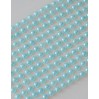 Selfadhesive decorations - half-pearls 4mm - turquoise