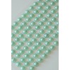 Selfadhesive decorations - half-pearls 6mm - mint