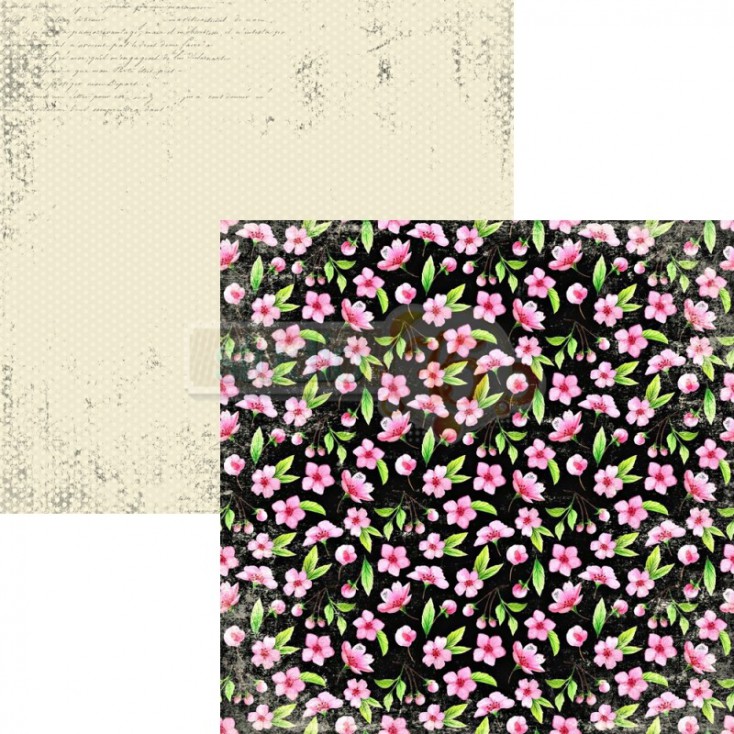 Scrapbooking paper - Studio 75 - Cherry Blossom 01