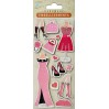 Set of stickers CR39684 - Little Birdie - Glamour Dress- 13 sztuk
