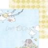 Pad of scrapbooking papers 20x20- Craft O Clock - Sweet prince