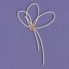 Cardboard element - Crafty Moly - Laced flower 1- G4