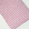 Selfadhesive decorations - crystals 4mm - pink