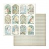 Zestaw papierów do tworzenia kartek i scrapbookingu - Stamperia - Azulejos de sueńo - SBBL55